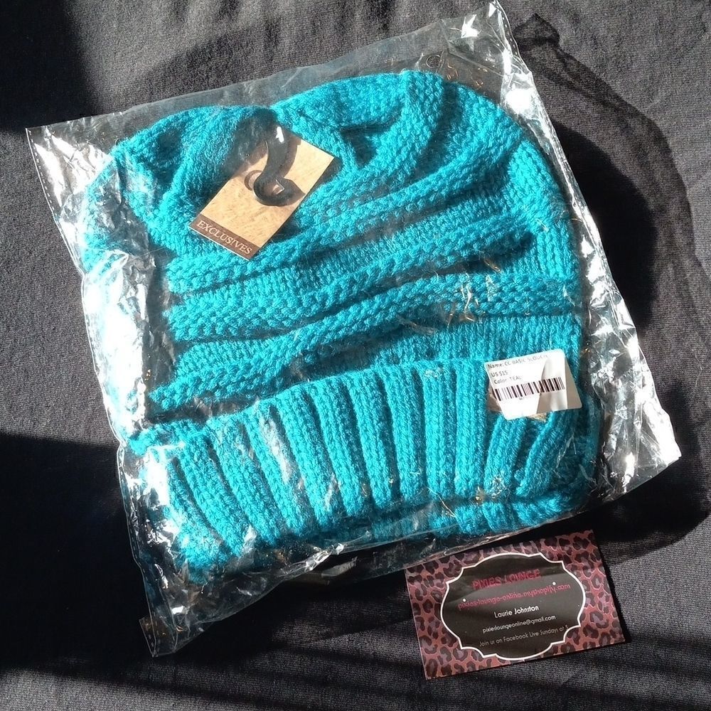 CC Beanie Slouch Teal